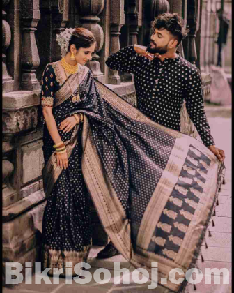 Sharee Panjabi Couple Set